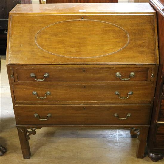 Mahogany bureau